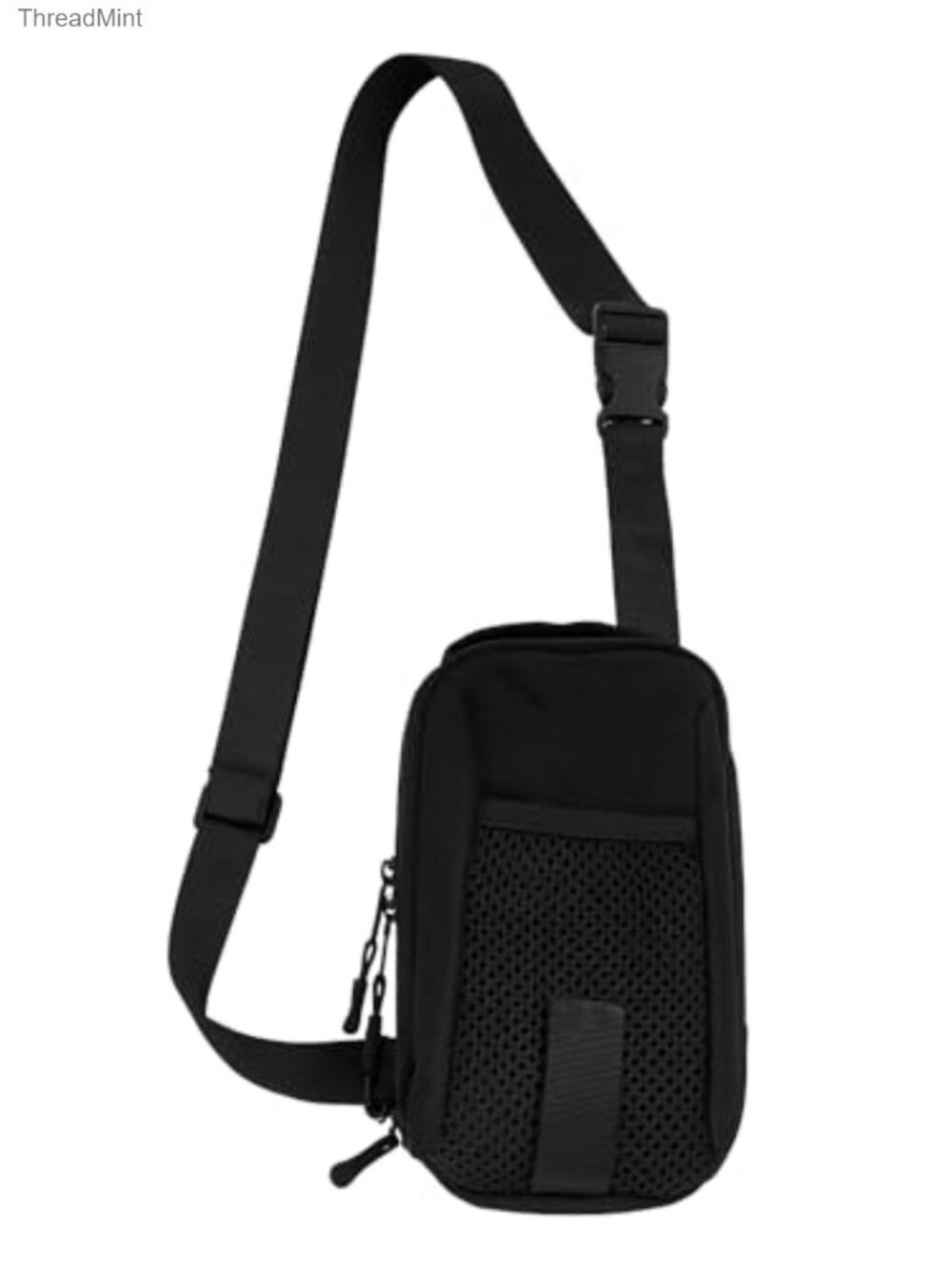 Magnetic Gym Sling Bag Crossbody Pouch Phone Pocket Workout